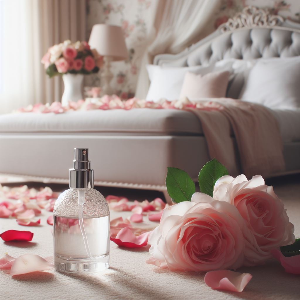 Toque Romántico en el Dormitorio con Ambientador de Rosas