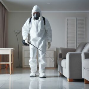 protective suit controlling pests